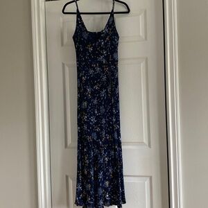 Lulus Floral Maxi Wrap inspired Dress (Size M)